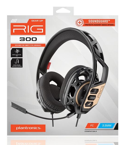 Plantronics&reg; RIG 300 Stereo Gaming Headset - PC