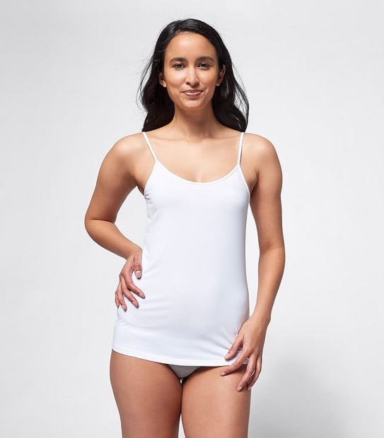 Microfibre Reversible Camisole; Style: LCA99009 - White