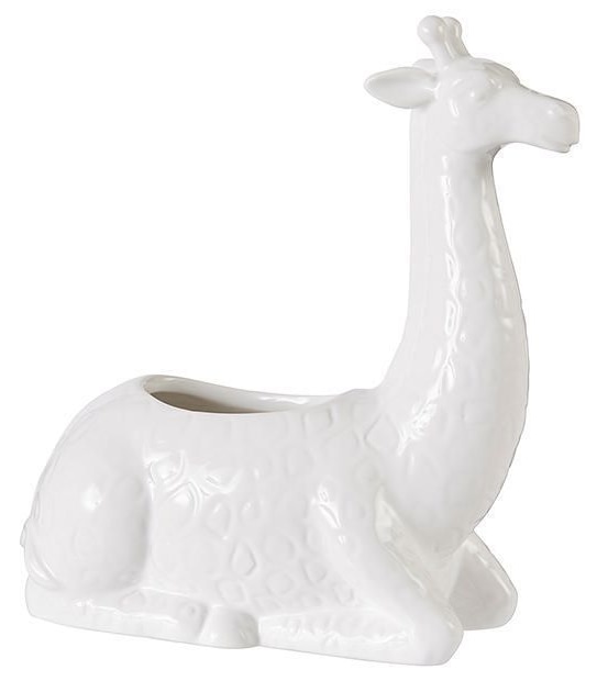 Limited Edition Giraffe Ceramic Planter