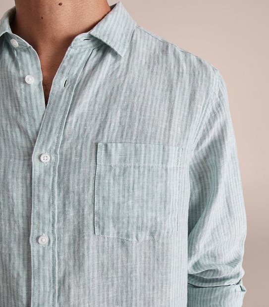 European Linen Long Sleeve Shirt