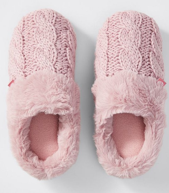 Piping Hot Shirley II Knitted Slippers - Pink