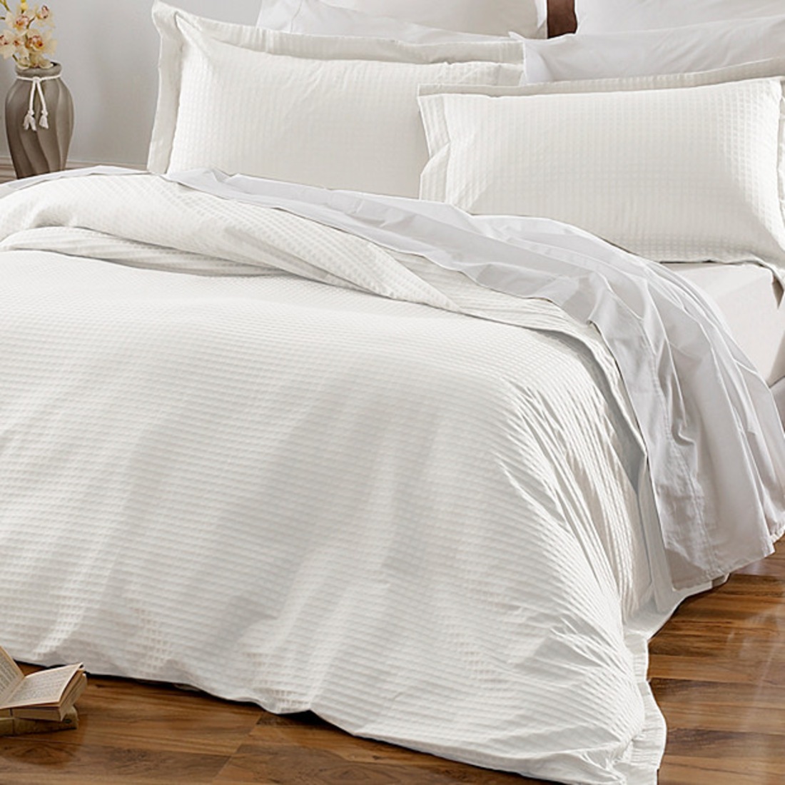1000 Thread Count Cotton Quilt Cover Set White Target Australia