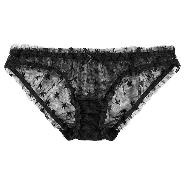 Christmas Bauble Bikini Briefs - Black Christmas Bauble Bikini Briefs - Black