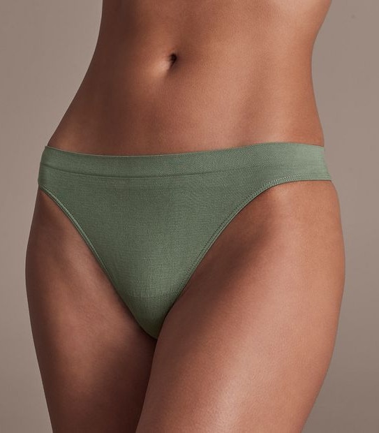2 Pack Cotton Seamfree G-String Briefs