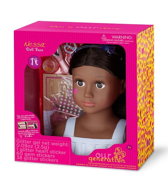 Our Generation Styling Head Doll - Nessa