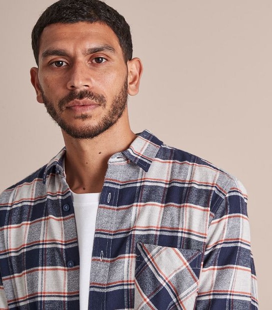 Long Sleeve Flannelette Shirt