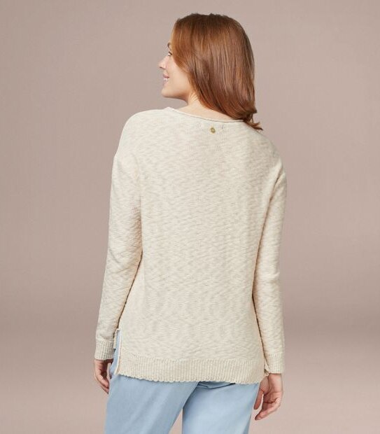 Piping Hot Drop Shoulder Knit Top