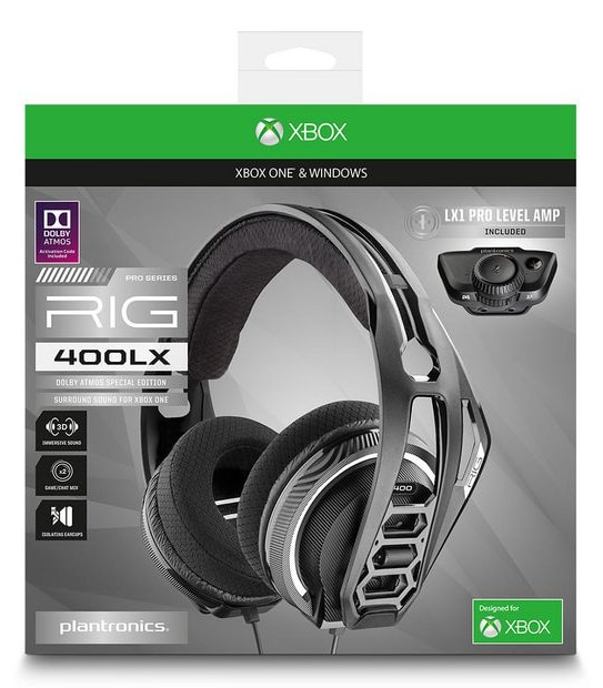 Plantronics&reg; RIG 400LX Gaming Headset - Xbox One