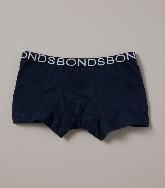 3 Pack Bonds Boys AFL Carlton Trunks