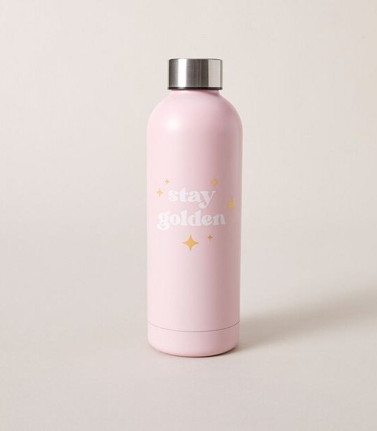 500ml Stainless Steel Drink Bottle - Stay Golden