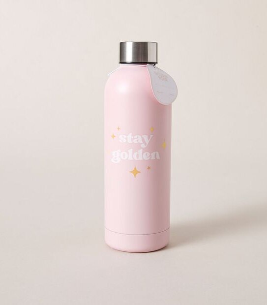 500ml Stainless Steel Drink Bottle - Stay Golden