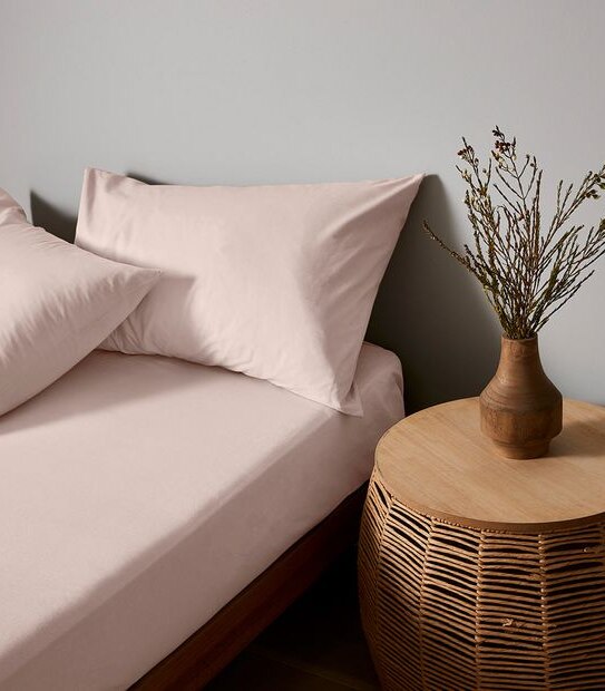 Arlo Stonewash Fitted Sheet Target Australia