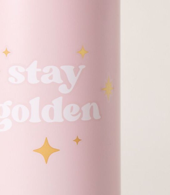 500ml Stainless Steel Drink Bottle - Stay Golden