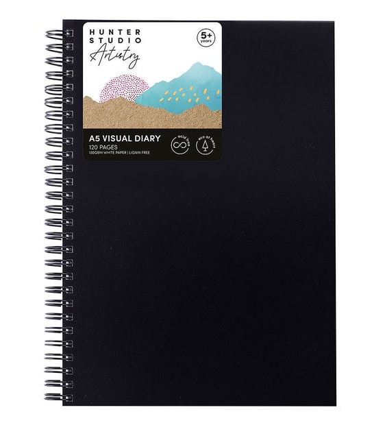Hunter Studio A5 Visual Art Diary