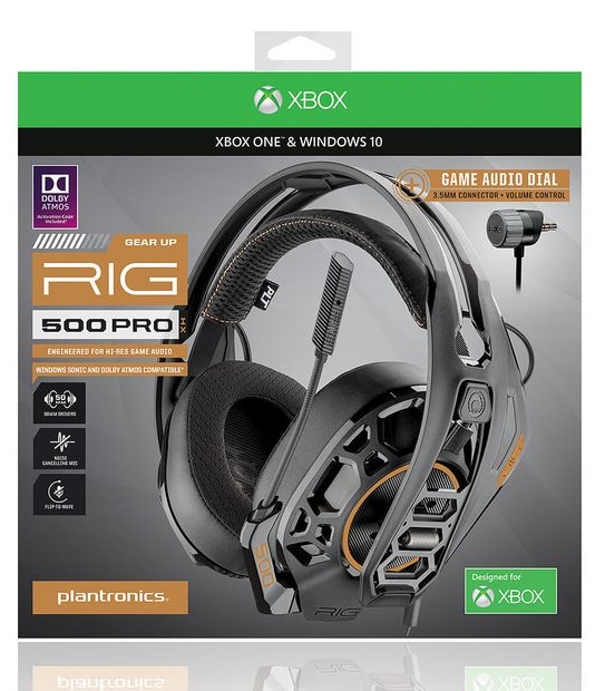 Plantronics&reg; RIG 500HX PRO Gaming Headset - Xbox One