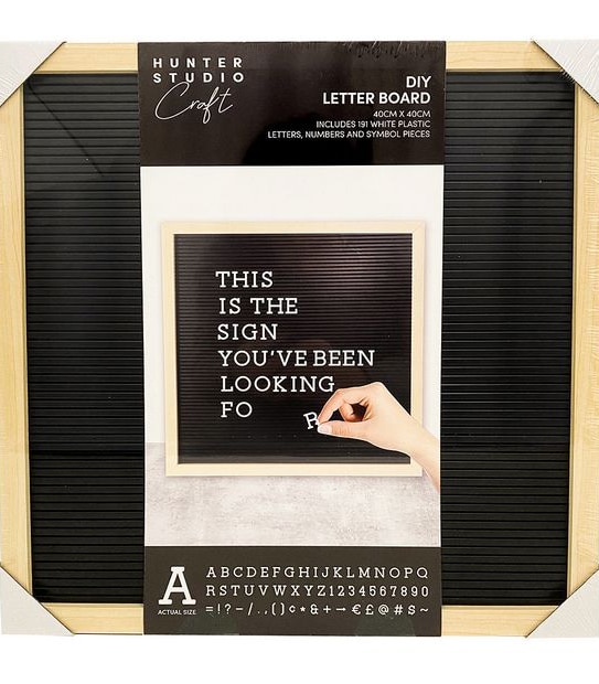 Hunter Studio DIY Lettering Board