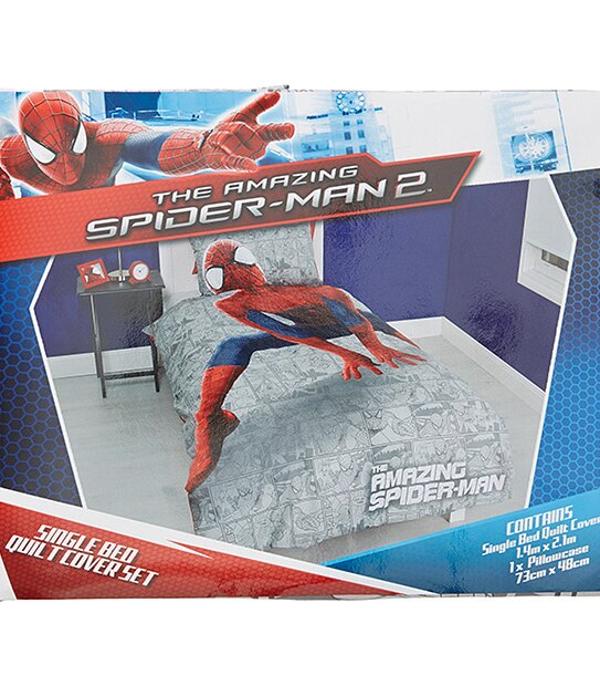 Spiderman Quilt Cover Set Target Australia