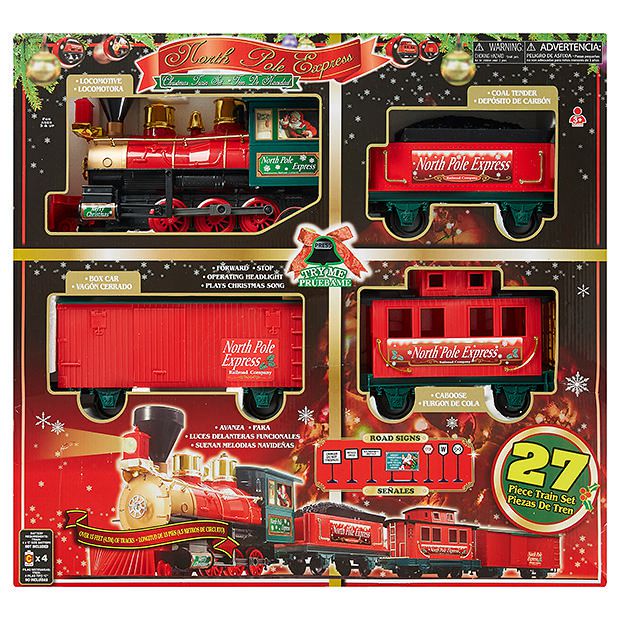 North Pole Express 27 Piece Train Set