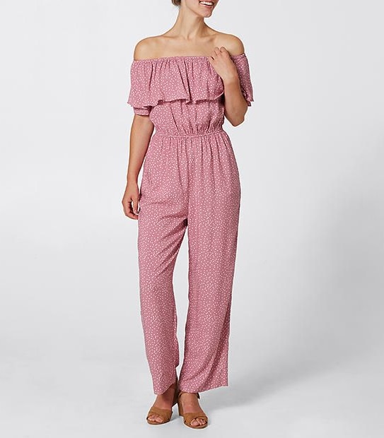 Off Shoulder Jumpsuit