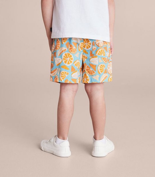 Kids Family Matching Print Boardshorts
