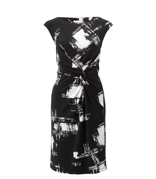 Secret Sculpt Twist Front Dress 