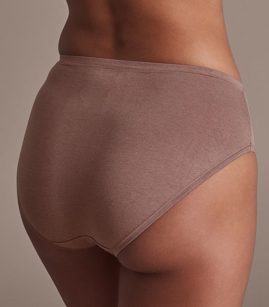 2 Pack Bamboo High Cut Briefs