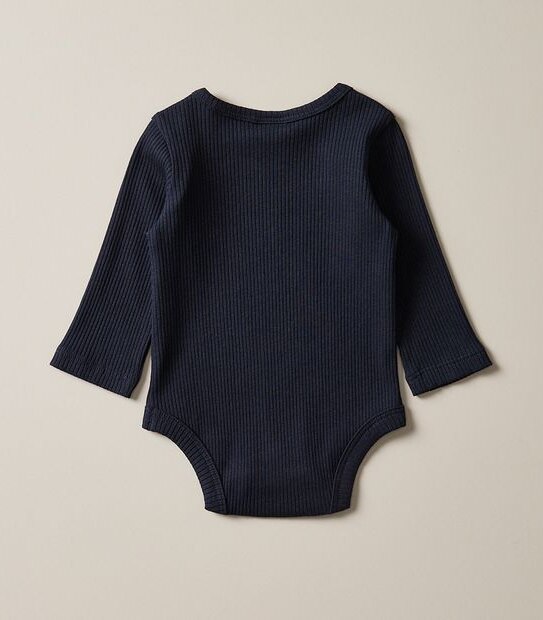 Baby Organic Cotton Rib Bodysuit
