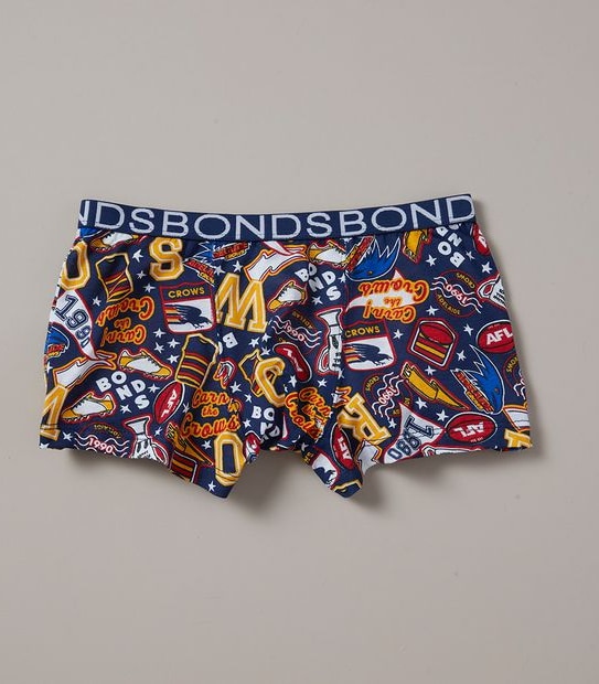 3 Pack Bonds Boys AFL Adelaide Trunks