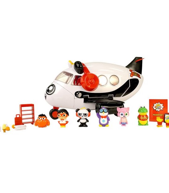 Ryan's World Combo Panda Plane Set