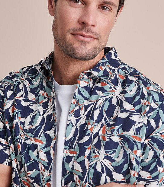 Printed Short Sleeve Shirt 2 of 6