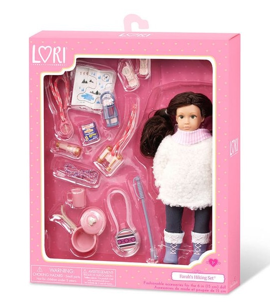 Lori 6" Hiking Doll - Farah