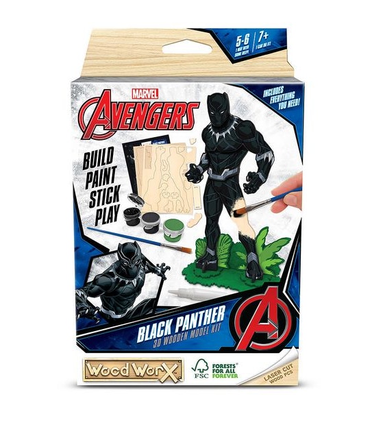 Wood WorX Marvel - Black Panther