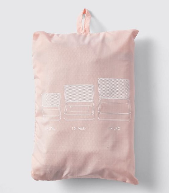 Mouv 3 Pack Pac-It-Cubes - Blush Pink