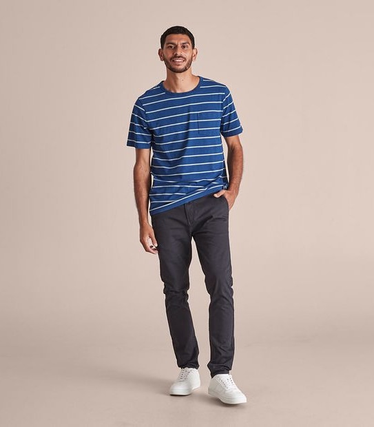 Stripe Print T-Shirt