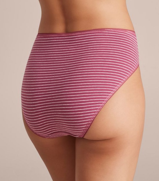 5 Pack Cotton/Elastane High Cut Briefs