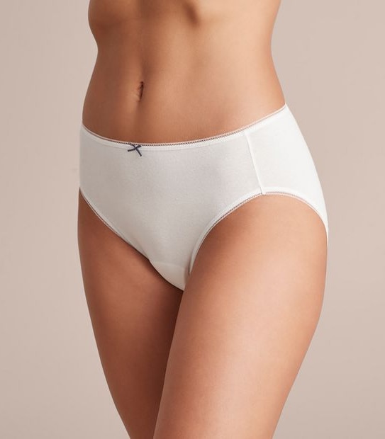 5 Pack Cotton/Elastane High Cut Briefs