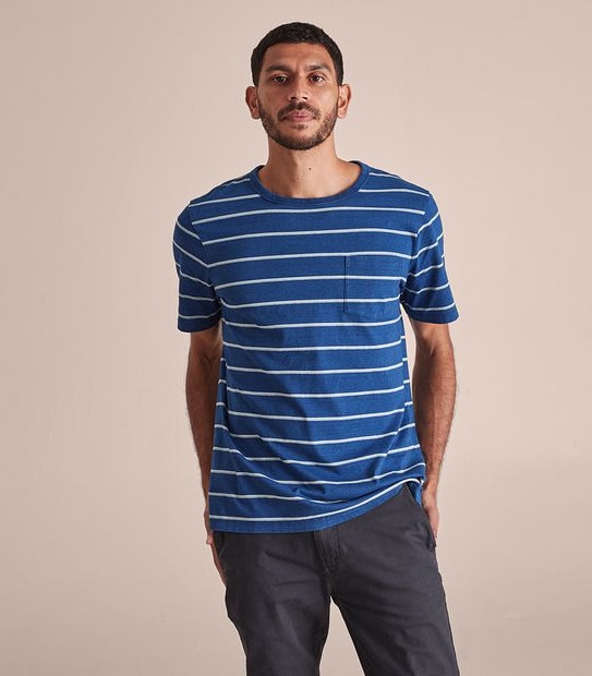 Stripe Print T-Shirt