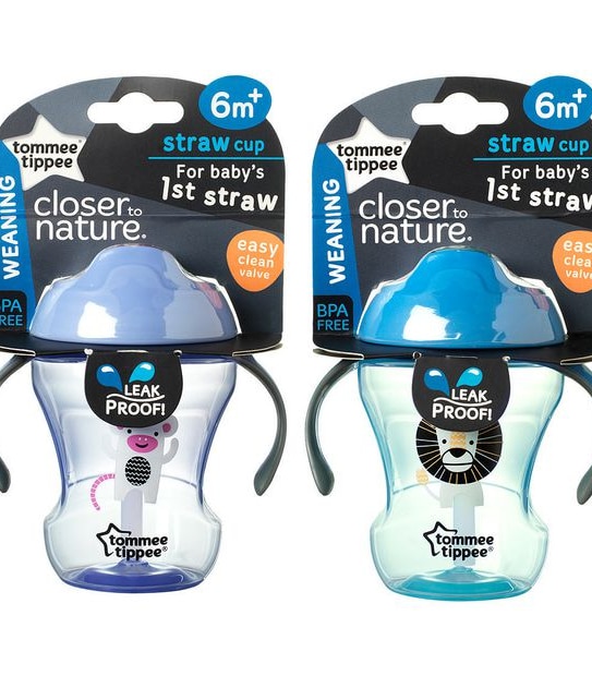 Tommee Tippee Closer To Nature Weaning Straw Cup