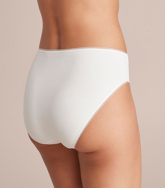 5 Pack Cotton/Elastane High Cut Briefs
