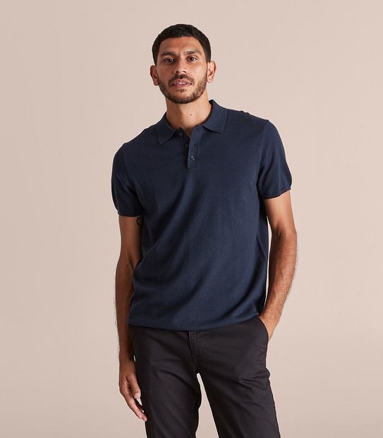 Preview Knit Polo Top