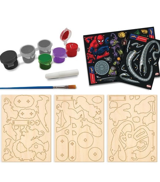 Wood WorX Marvel - Spider-Man & Villains