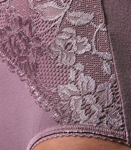 Cotton and Lace Full Briefs