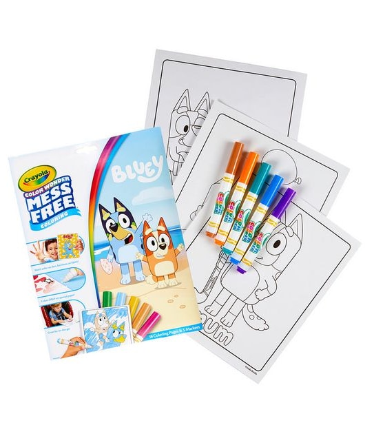 Crayola Colour Wonder Foldalope Bluey