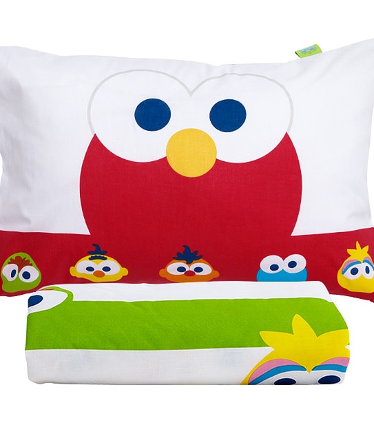 Sesame Beginnings Cutie Pie Cot Comforter Set