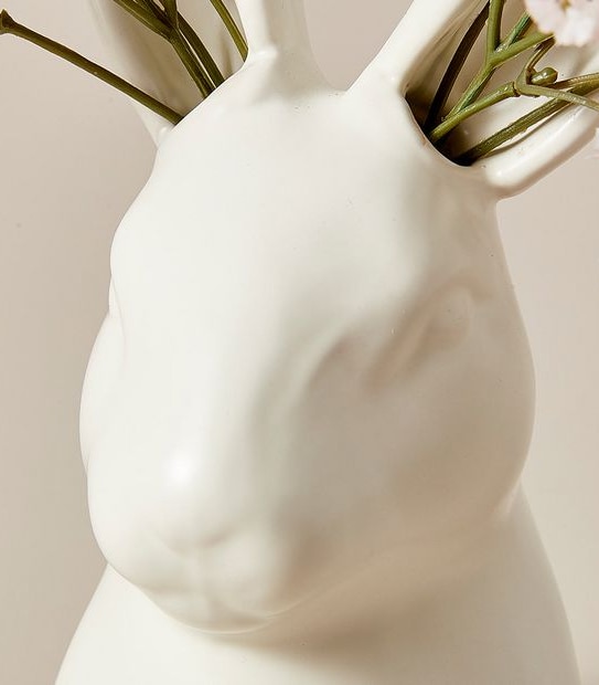 Easter Bunny Floral Pot