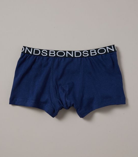 3 Pack Bonds Boys AFL Adelaide Trunks