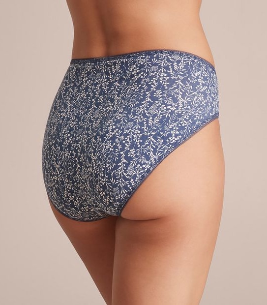 5 Pack Cotton/Elastane High Cut Briefs