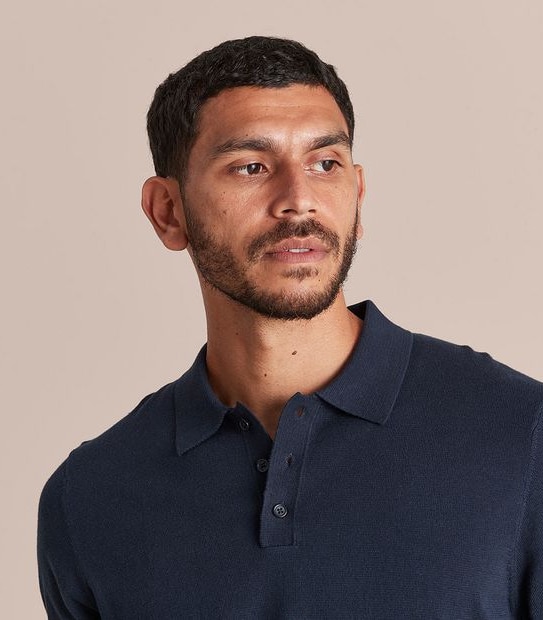 Preview Knit Polo Top