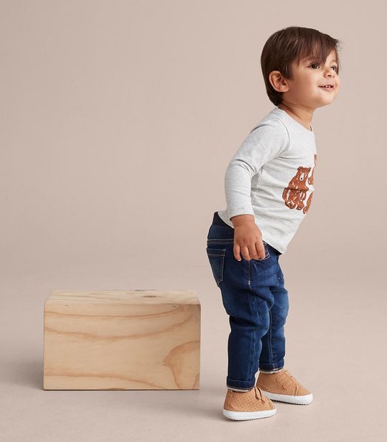 Baby Organic Cotton Print Top