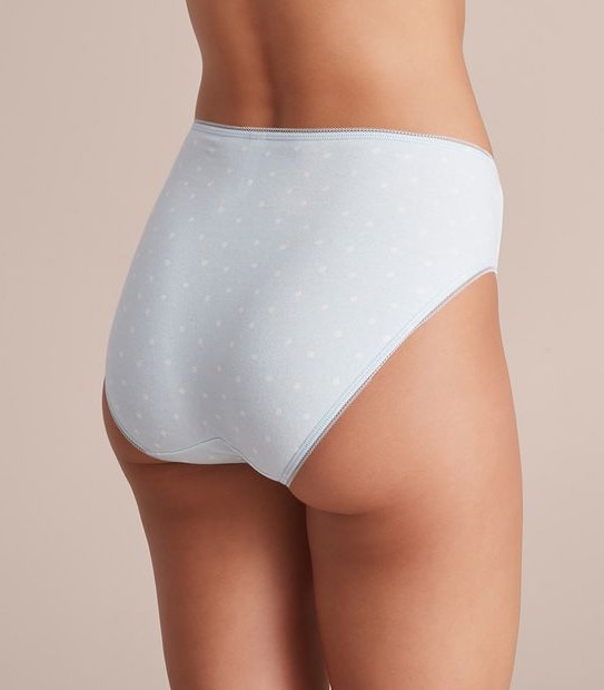 5 Pack Cotton/Elastane High Cut Briefs